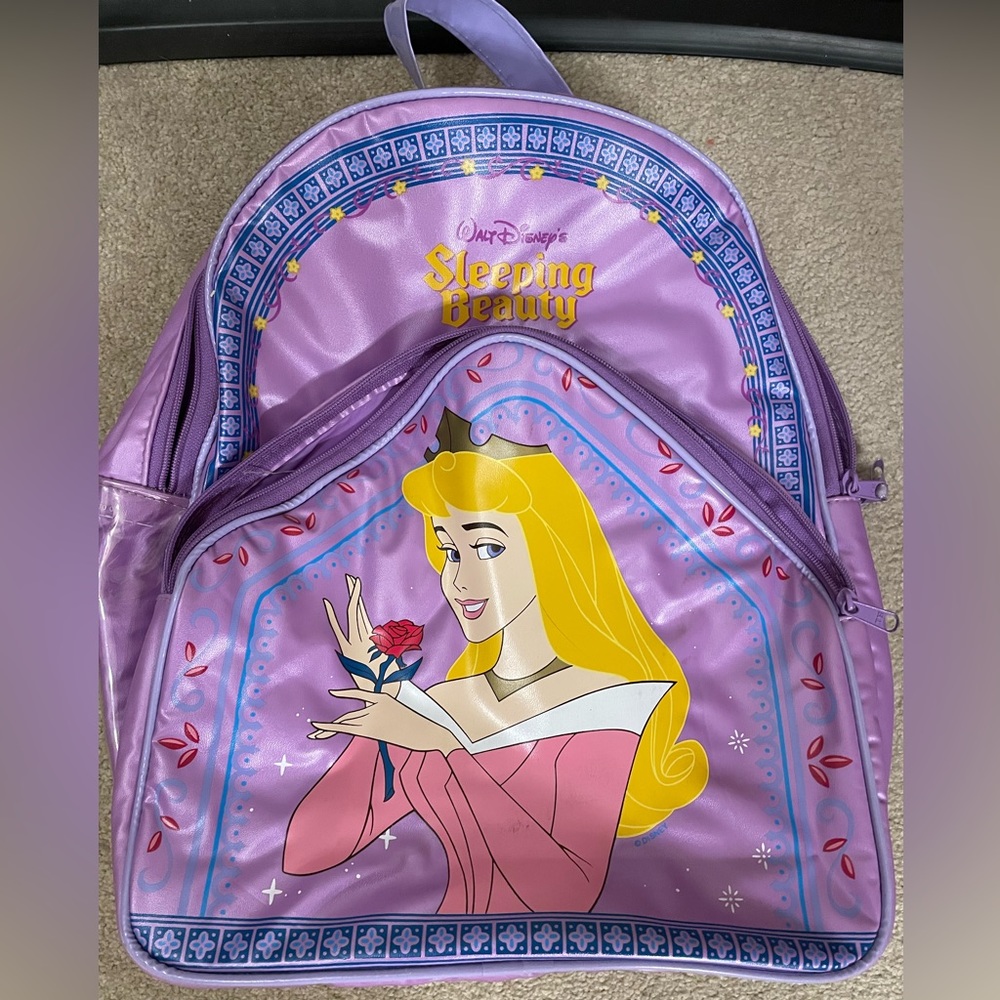 Sleeping Beauty kid’s backpack like new condition